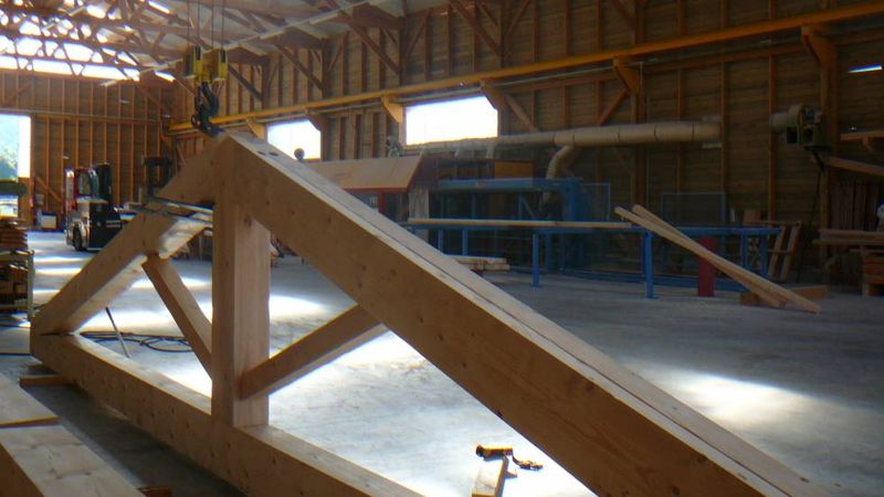 kit  abris bois à monter aux Ets Dussault 13180