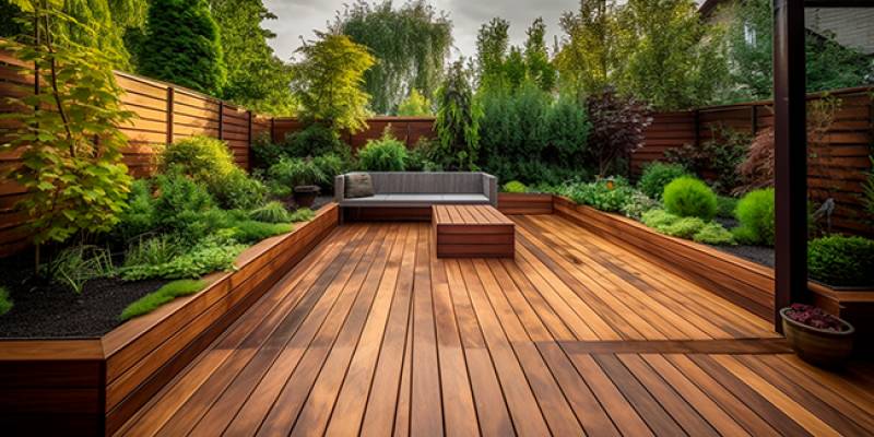 Lames de terrasse en bois en stock toute l'année chez Dussault 13180