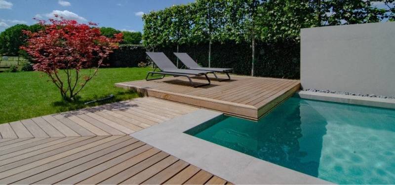 Terrasse en bois exotique dans le 13 - Bois disponible chez Dussault 13180